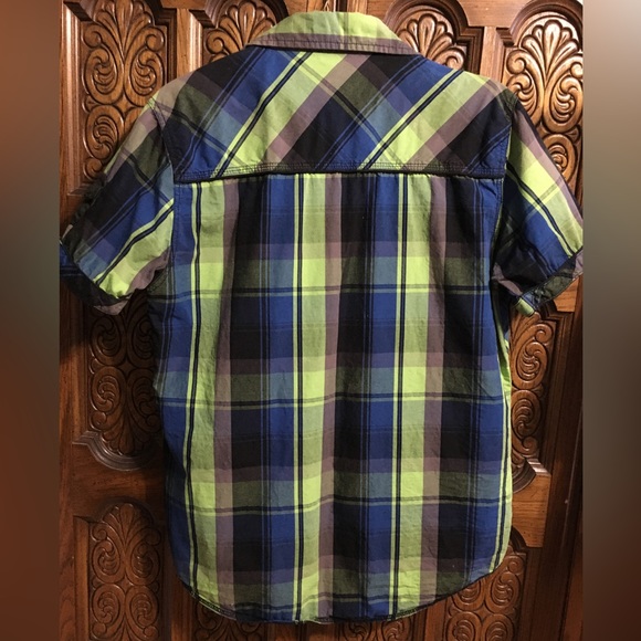 Mens REBEL & SOUL π plaid shirt. - Picture 9 of 11